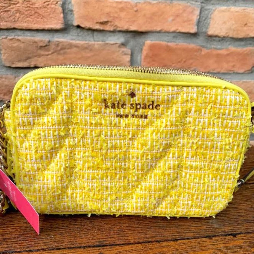 NWT Kate Spade Mini Crossbody Kendall yellow bag